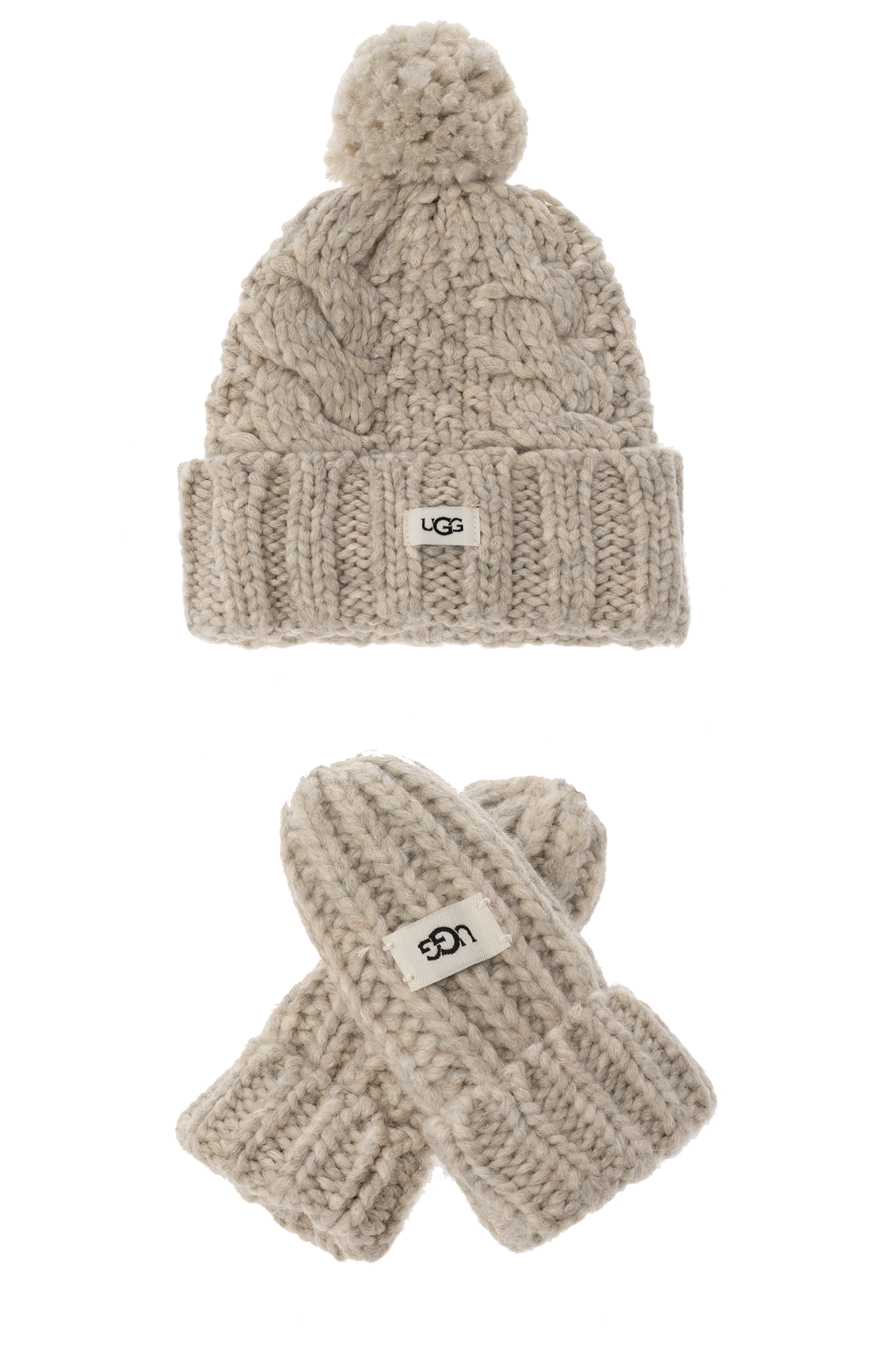 Ugg beanie and scarf on sale set